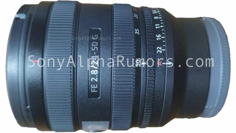 Sony FE 24-50mm f/2.8 G Lens to be Announced on February 21