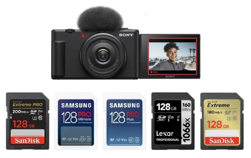 Best Memory Cards for Sony ZV1F Camera Lookout