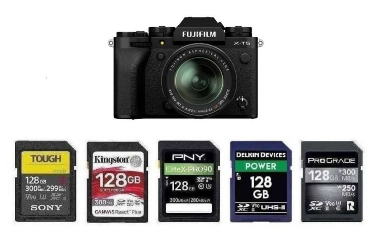 Best Memory Cards for Fujifilm X-T5