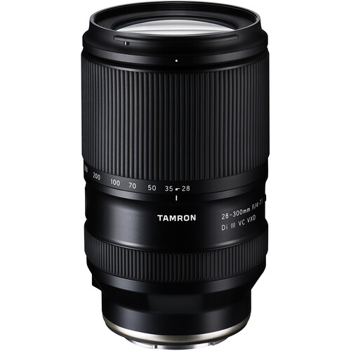 Announced: Tamron 28-300mm f/4-7.1 Di III VC VXD Lens for Sony E