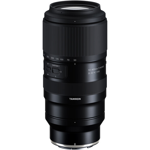 Tamron 50-400mm f/4.5-6.3 Di III VC VXD Lens for Nikon Z-mount Officially Announced