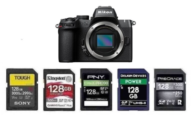 Best Memory Cards for Nikon Z50 II